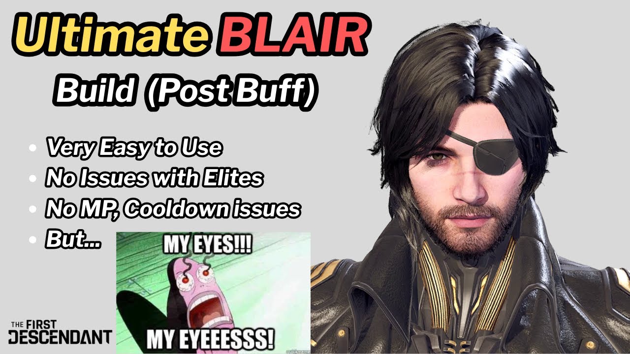 First Descendant - Ultimate Blair Mobbing Build post Buff for Axion