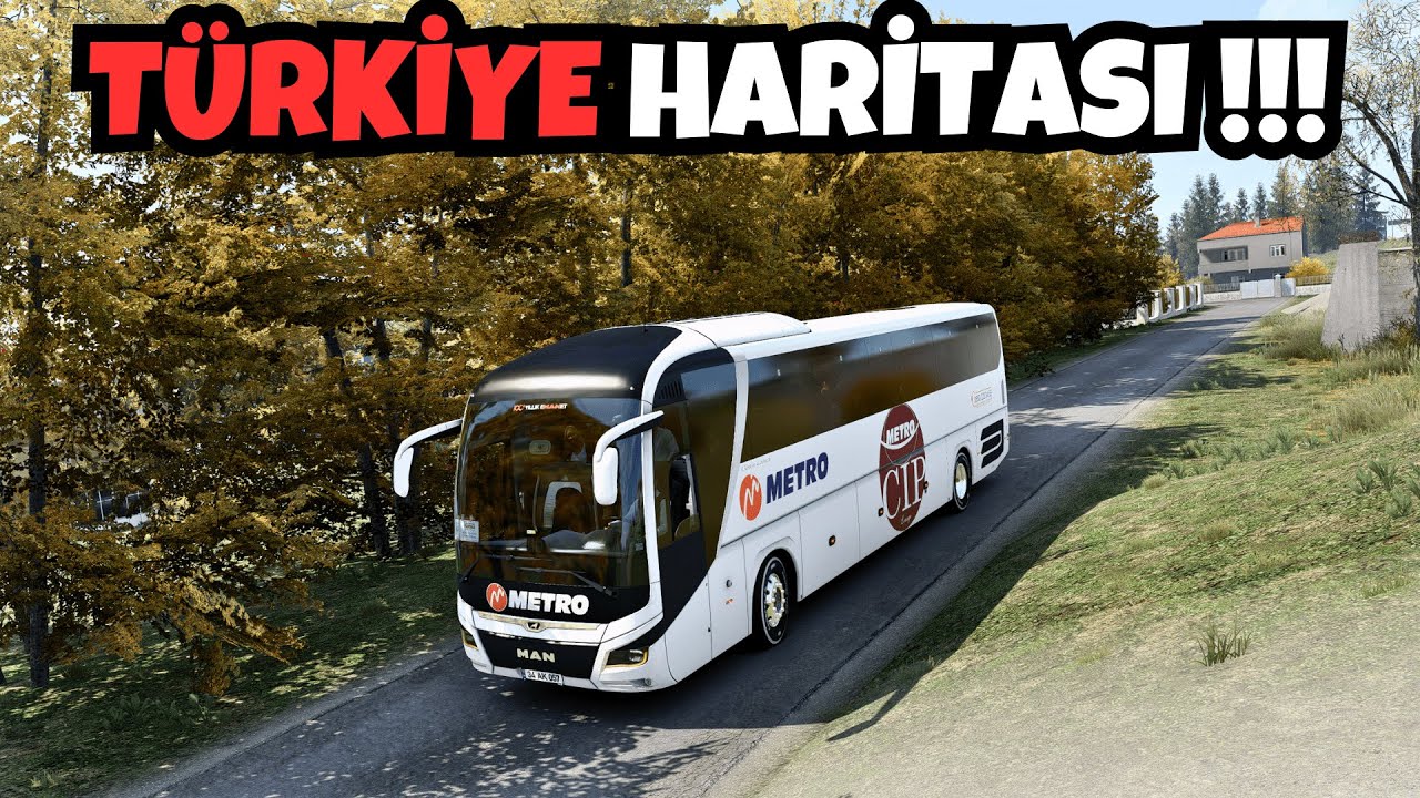 MAN LIONS COACH İLE EDİRNE-TEKİRDAĞ YOLCULUĞU !!! | ETS 2 ULTRA HD GRAFİK MODU