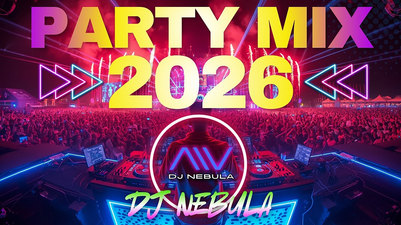 Beste DJ Mix & Party Music 2026  ⚡ Non-stop Club Mix, Disco Music, MegaMix, EDM House Remixe