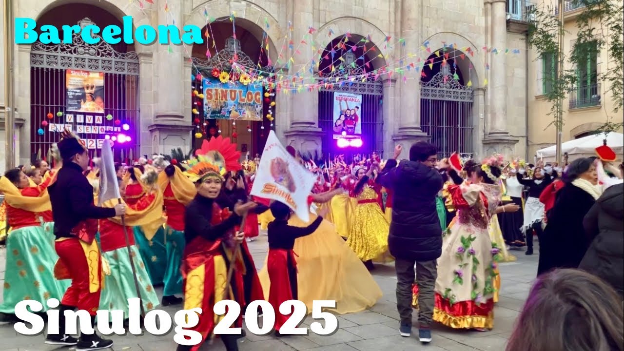 Sinulog Festival 2025 in Barcelona | Filipino Community Celebration in Spain