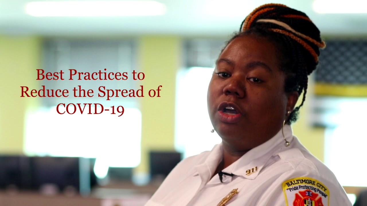 Baltimore City 9-1-1 Center - We are All in This Together (April 17, 2020)