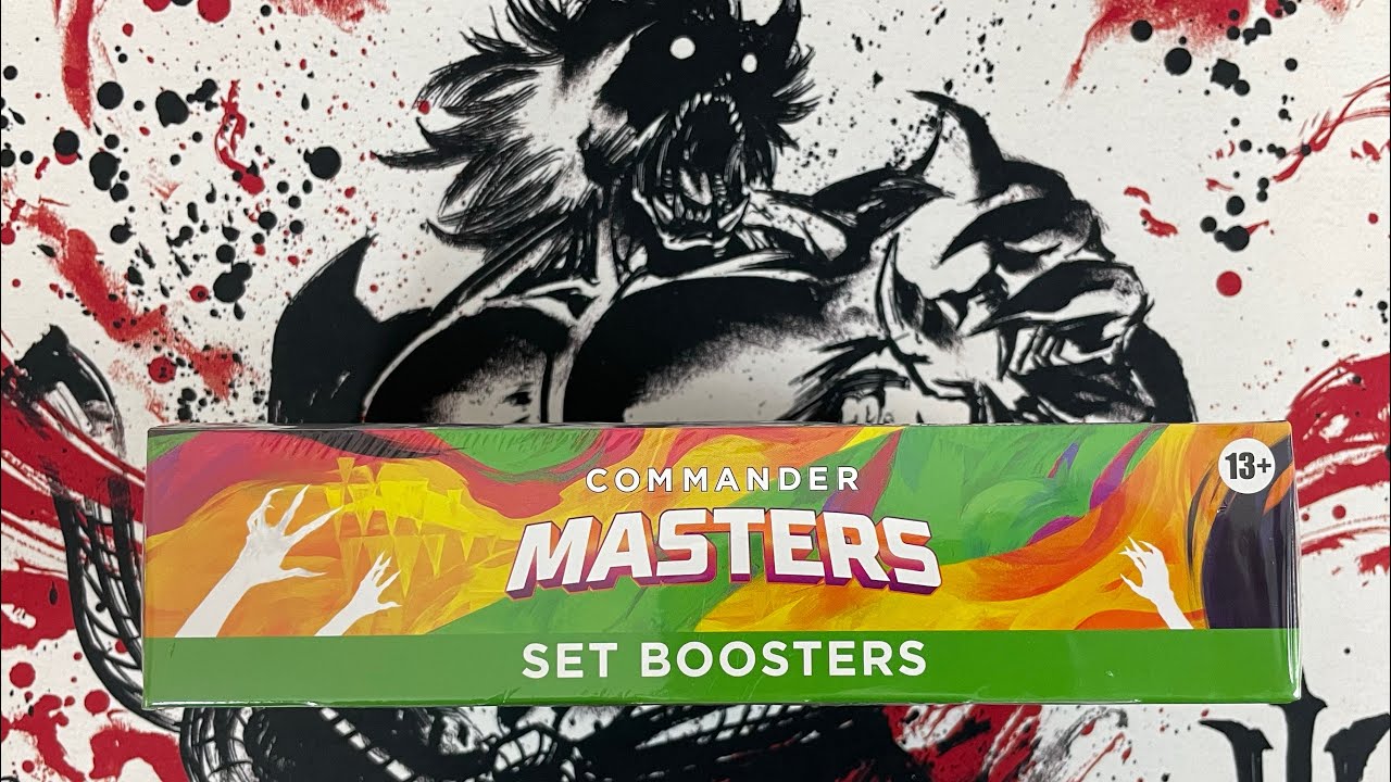 Commander Masters Set Box Opening #1 - This Box Certainly Set The Bar High...