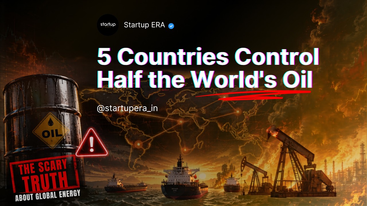 5 Countries Control Half the World's Oil &mdash; The Scary Truth About Global Energy #iran #usa #hormuz