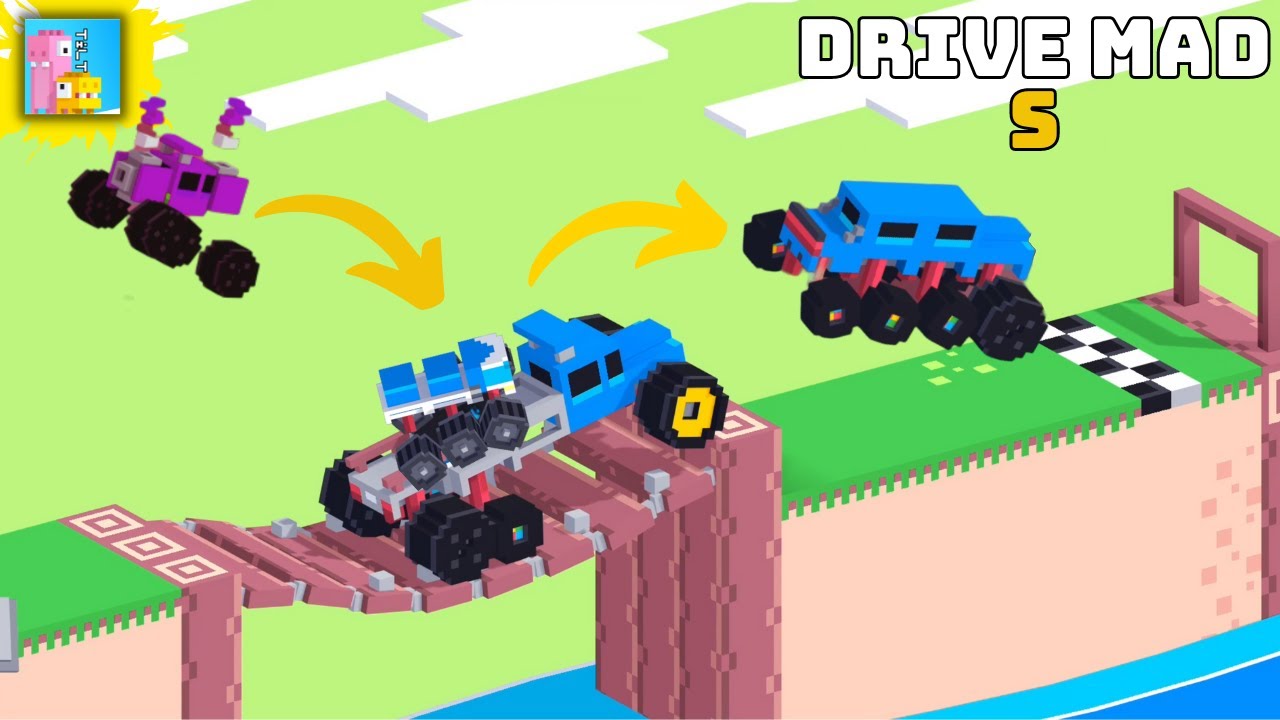 Fancade | Air Driving | Drive Mad S 29 To 50 - Final Levels