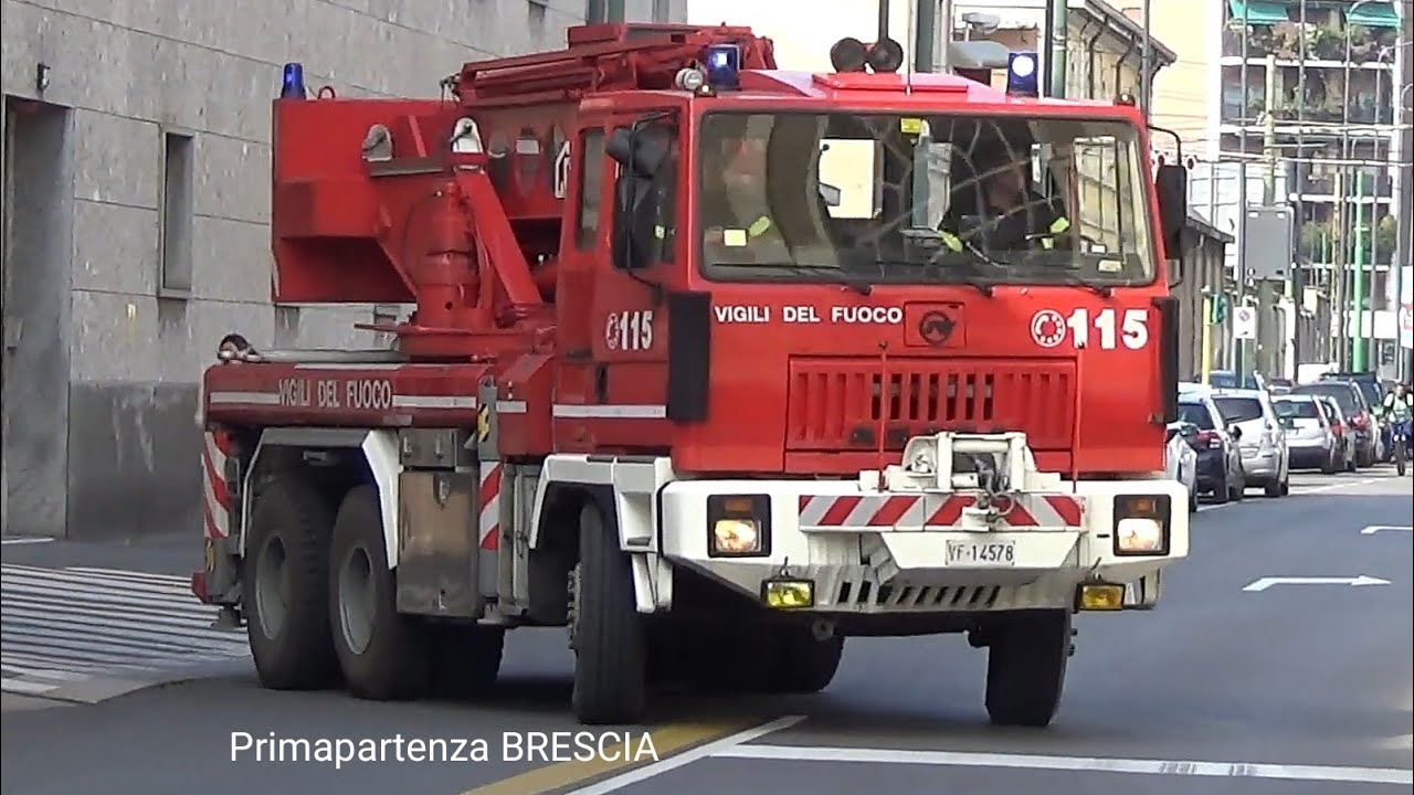 [Pneumatica/Spare] AutoGrù Vigili del Fuoco Milano in Sirena