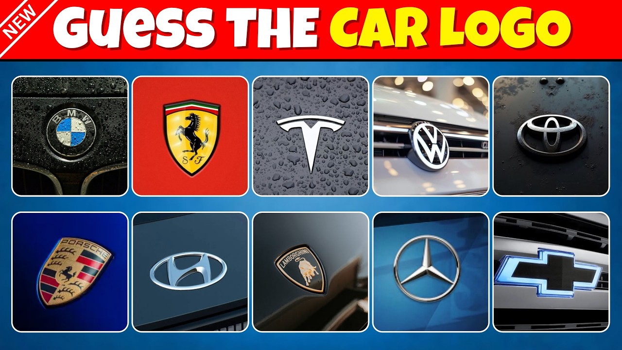 Can You Guess the Car Logo in 10 Seconds? 🚗 | 100 Car Logo Quiz Challenge! | Quiz Bunnies