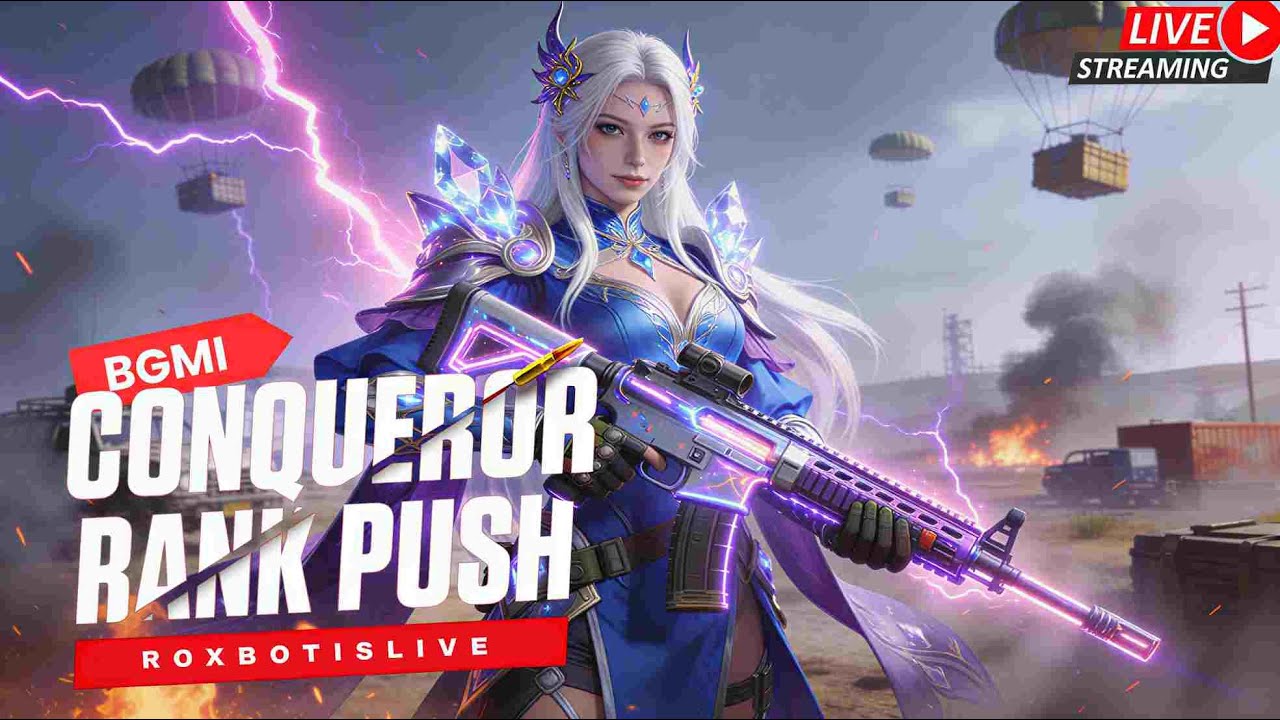 BGMI LIVE WITH ROX BOT | Road To 1K |  @PAPRISLIVE  BGMI LIVE 🔴 #bgmi