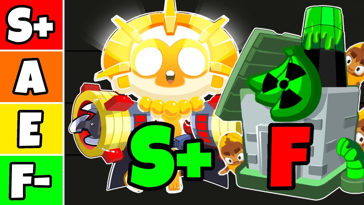 BTD6 Mod Tier List!
