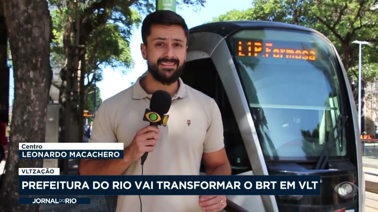 Prefeitura do Rio vai transformar BRT em VLT