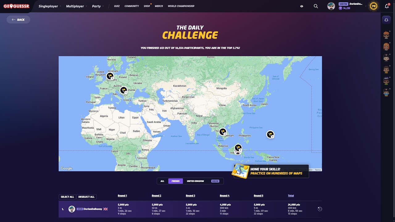 ball (kabupaten) knowledge: zero | geoguessr daily challenge #172 (11/3/2026)