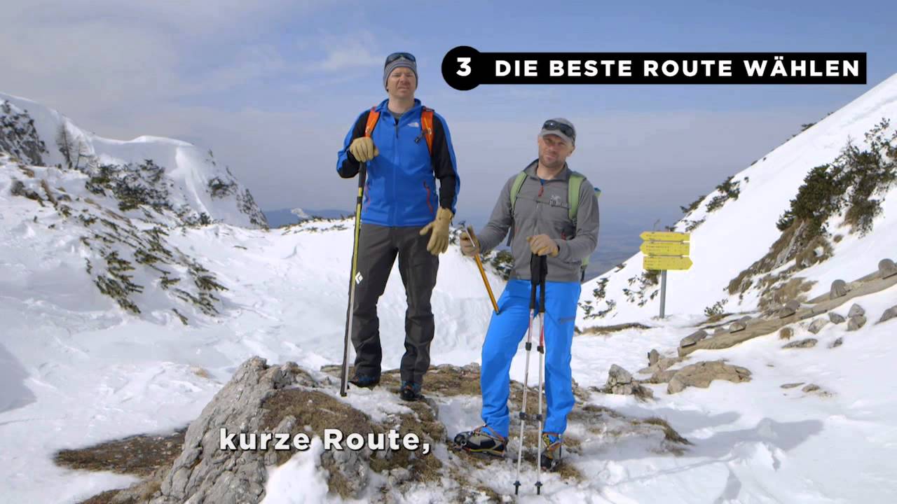 EIN FALL FÜR ZWEI | Sicherheitstipps für Altschneefelder