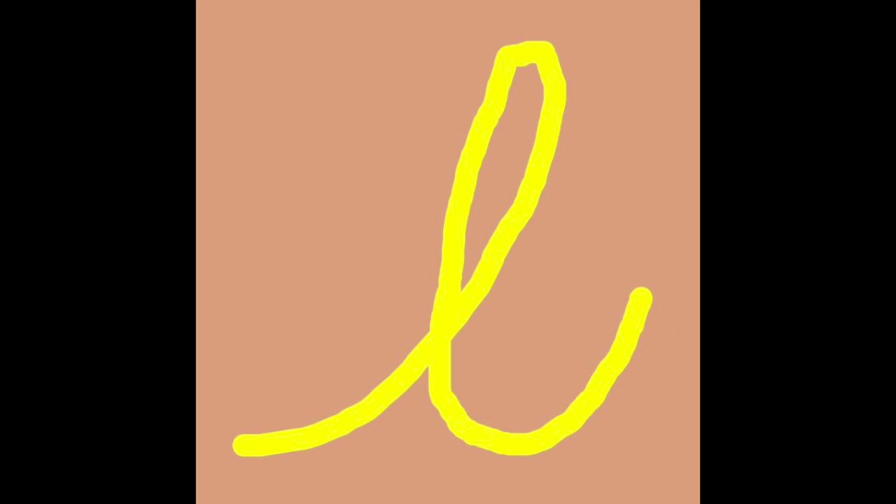 Jazzy Alphabet (Cursive Lowercase)