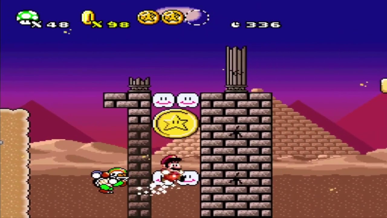 New Super Mario World 1: The 12 Magic Orbs: Powered Up (Mundo 4)