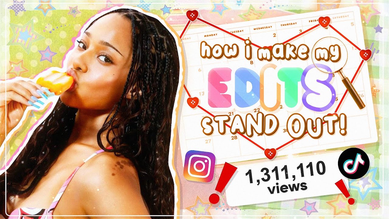 how i make my EDITS STAND OUT! ✨ (editing candy style tips + tricks & how to avoid editing burnout)