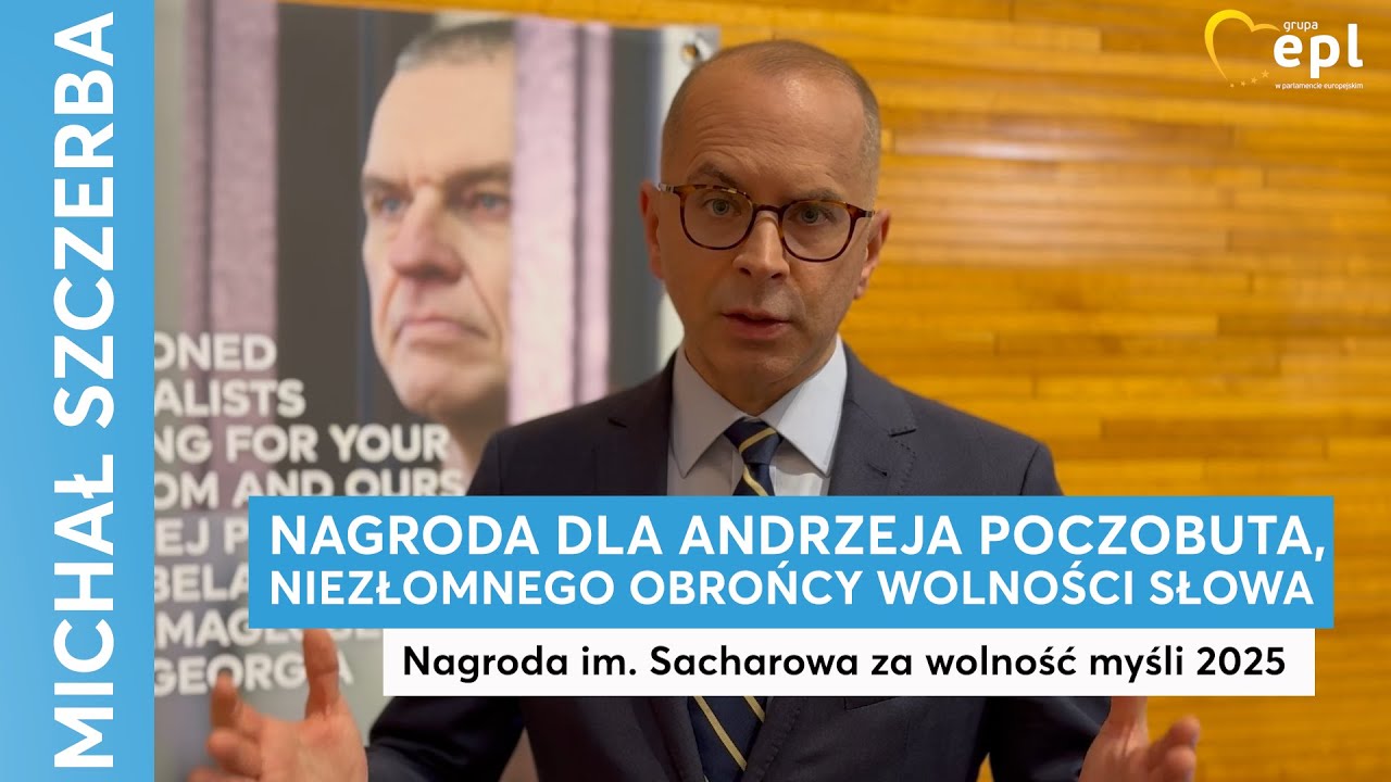Nagroda dla Andrzeja Poczobuta, niezłomnego obrońcy wolności słowa | Michał Szczerba komentarz