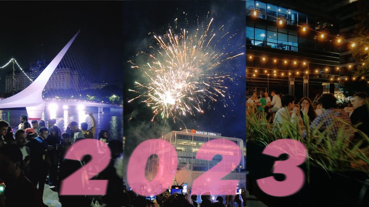 2023 New Year celebrations in Buenos Aires