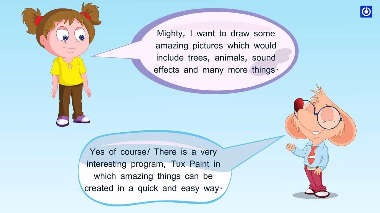 Drawing with Tux Paint