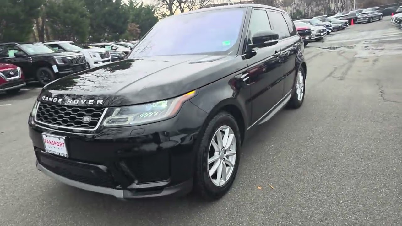 2019 Range Rover Sport just arrived