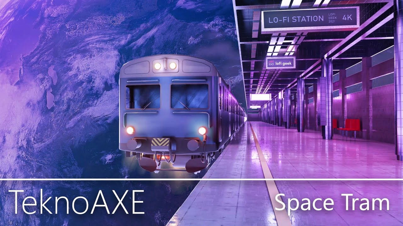 Space Tram - Synthwave - Royalty Free Music