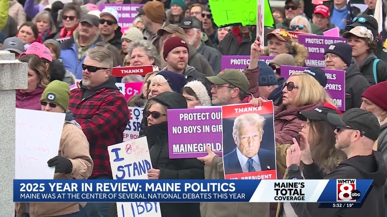 Year in review: 2025 saw Maine in the national political spotlight