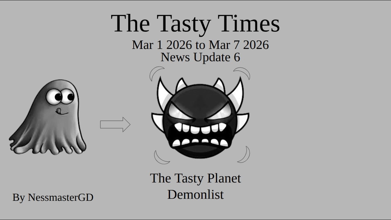 The Tasty Times March 1st 2026 - March 7th 2026 (6th edition)