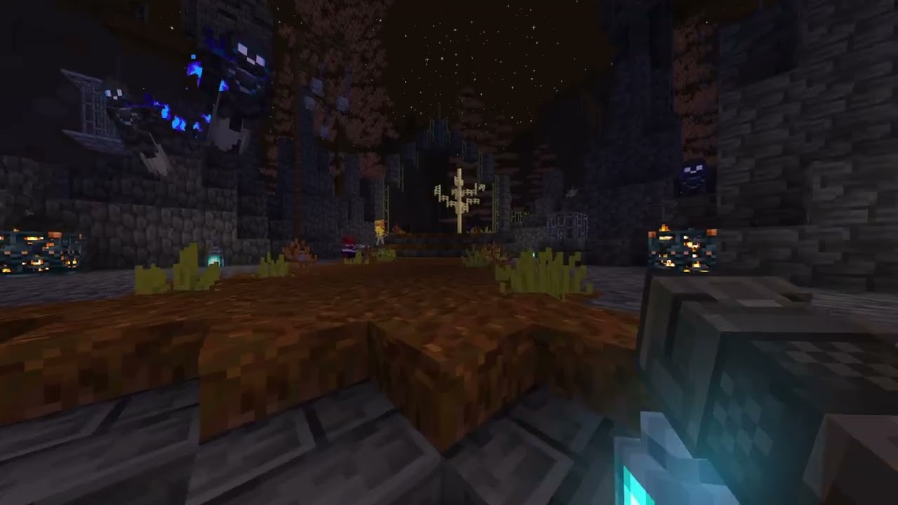 CUSTOM RAID WITHIN MINECRAFT BEDROCK.