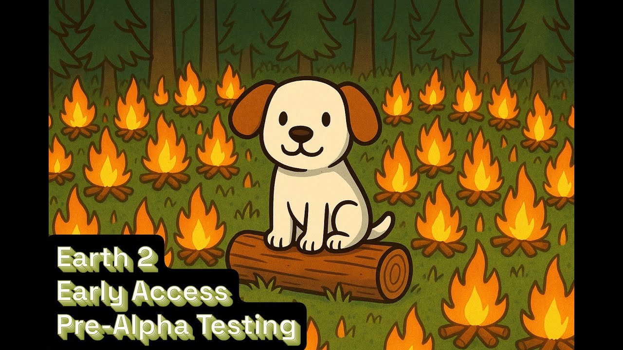 THIS IS FINE - EARTH2 Pre-Alpha Testing: Campfire Duplication Testing