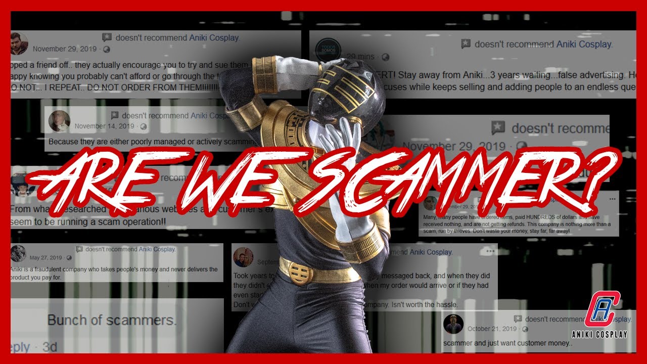 Aniki Cosplay is a SCAMMER ???