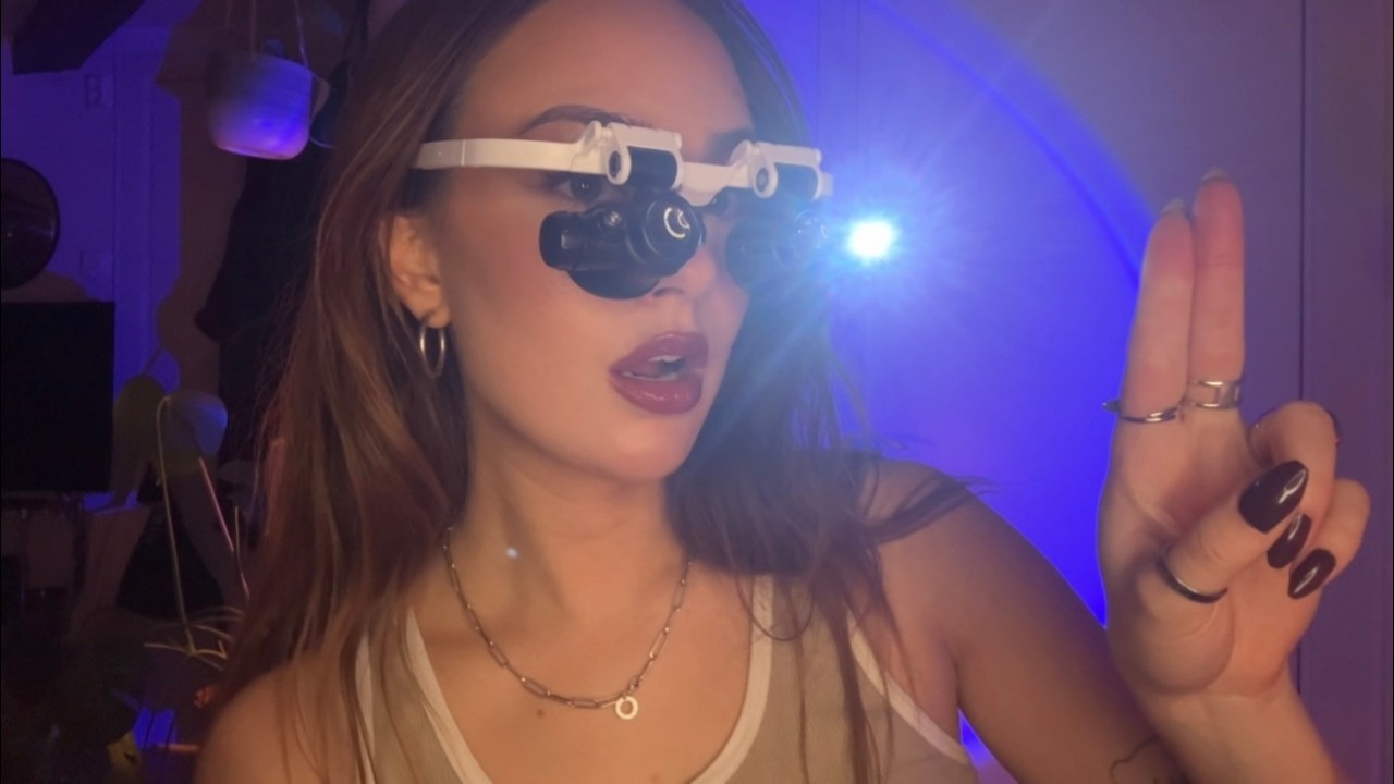 [ASMR] a fast & aggressive eye exam 