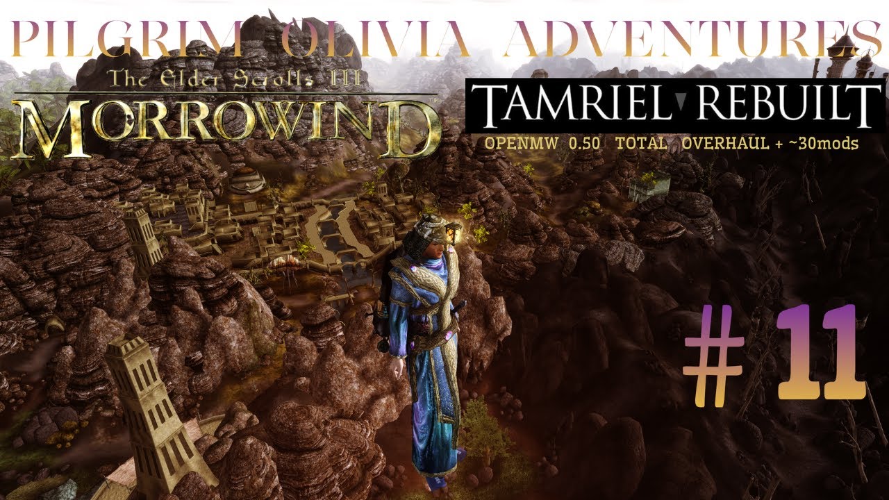 Caldera and Ald Ruhn, doing quests for Ranis... Morrowind OpenMW 0.50 TR TO+ #11