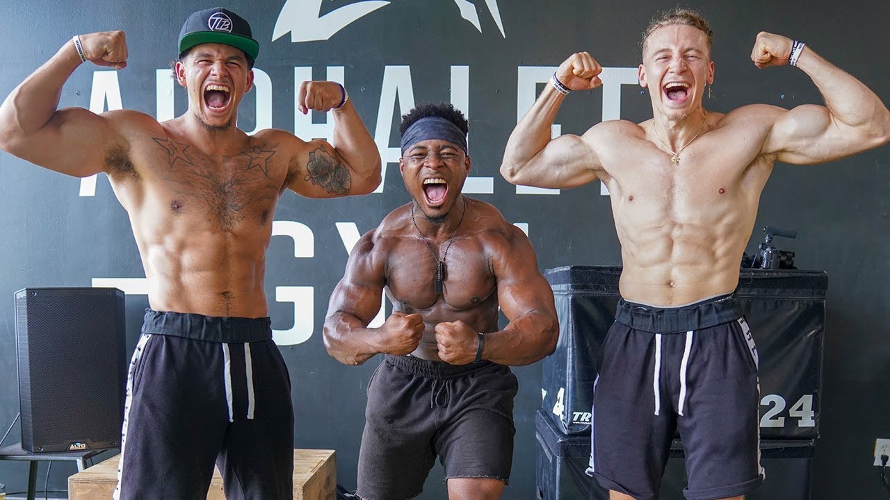 WENT CRAZY IN ALPHALETE GYM WITH RUSS SWOLE