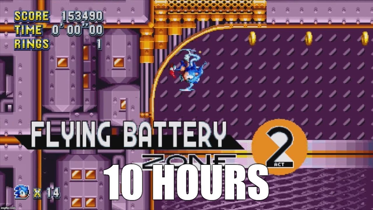Sonic Mania - Flying Battery Zone Act 2 Extended (10 Hours)