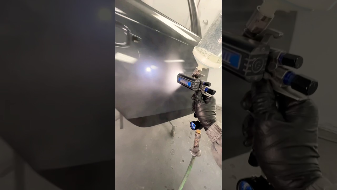 КАК РАСПЫЛЯТЬ ПРОЗРАЧНУЮ КРАСКУ AUTOBODY