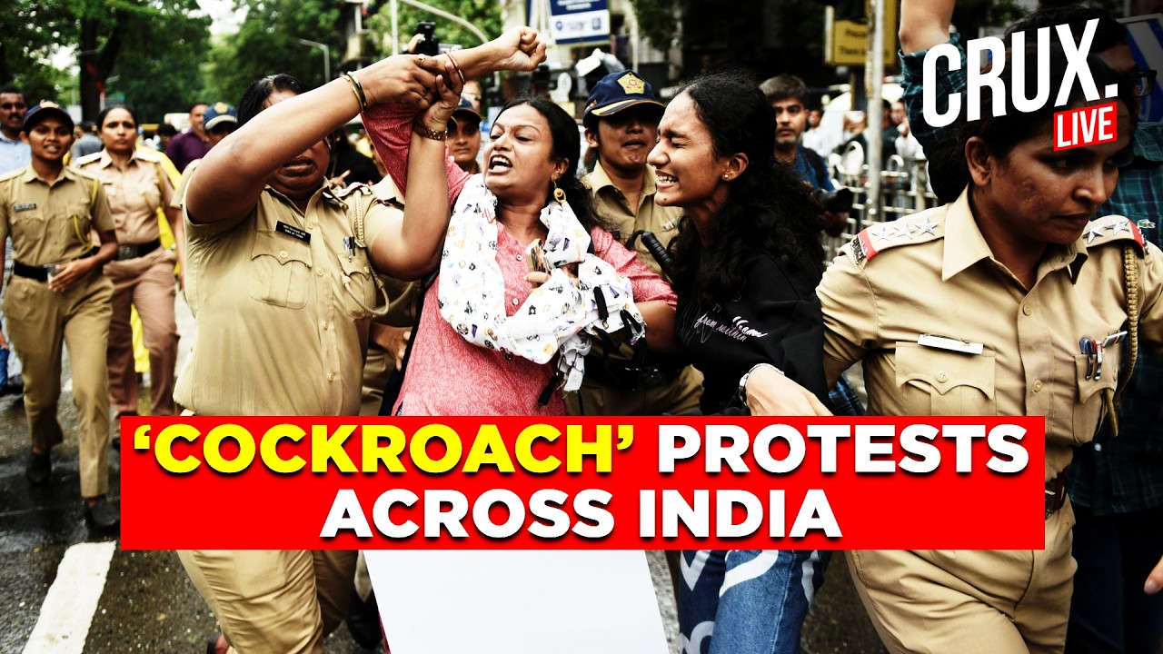CJP LIVE | India's 'Cockroach' Protest Spreads, Students Demand Education Minister&rsquo;s Resignation