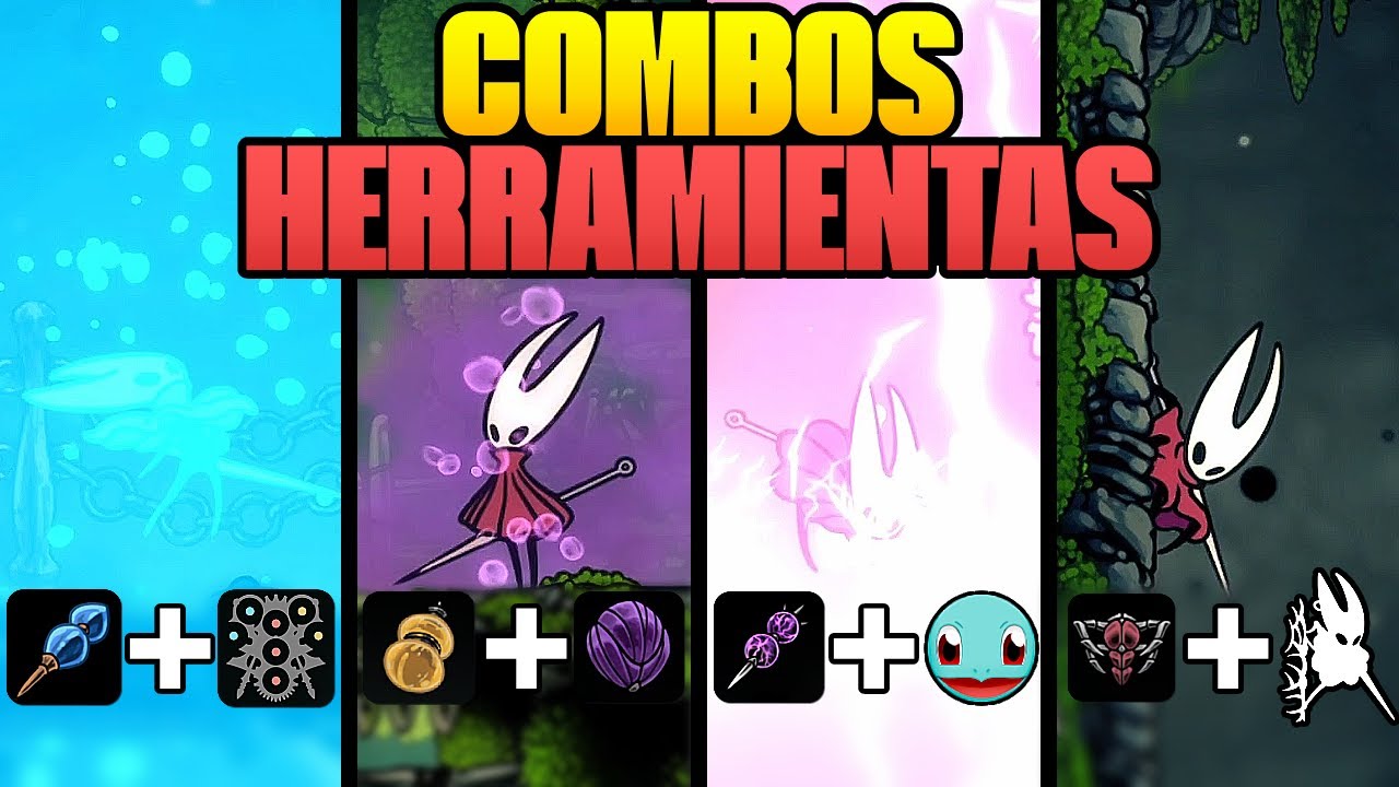 Descubre los COMBOS SECRETOS de Herramientas | Silksong