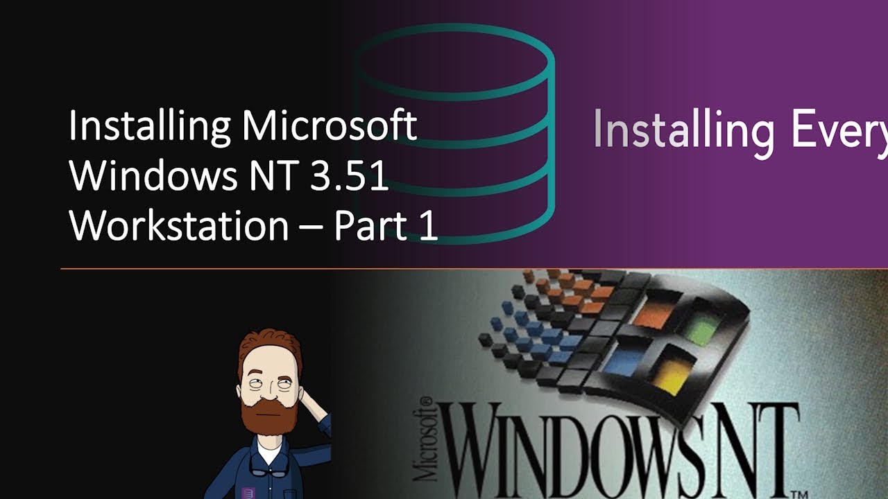 Windows NT 3.51 Workstation - Part 1