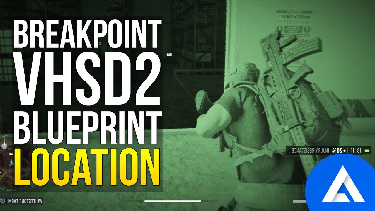 Ghost Recon Breakpoint How To Get The VHSD2 Blueprint