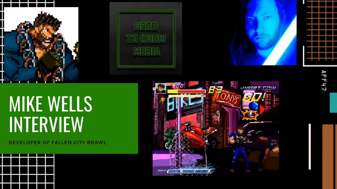 Fallen City Brawl | Interview with Mike Wells |  Nerd To Know Gaming