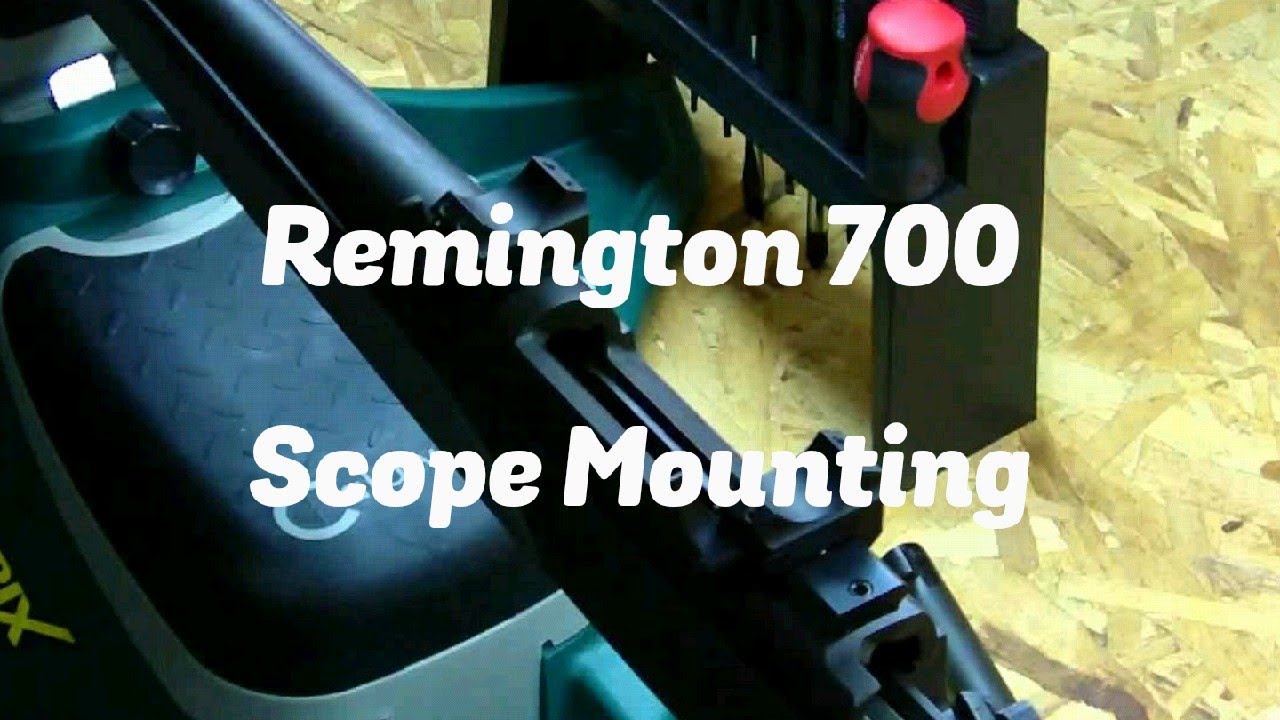 Mounting a Scope - A Basic Walkthrough with a Rem 700 & Leupold QRW