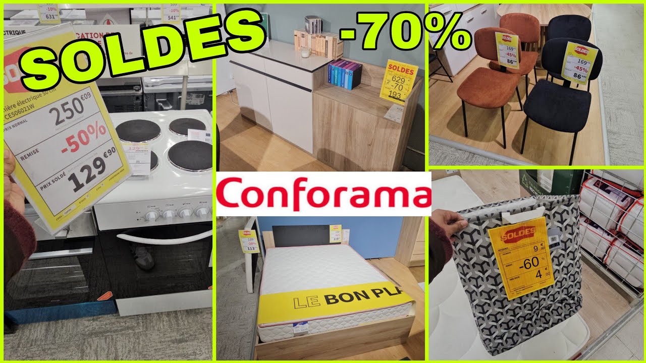 😱CONFORAMA SOLDES-70% 16.01.26 #soldes2026 #conforama #bonplan #promo #soldes #soldes2026 #soldes 