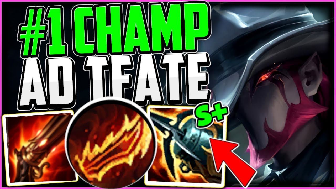 AD TWISTED FATE IS #1 (USE BEFORE IT'S NERFED) How to AD TF & CARRY - League of Legends