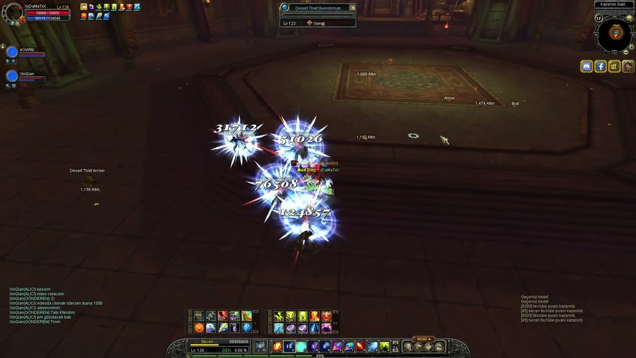 Silkroad Online Thief Boss Kalia Bug