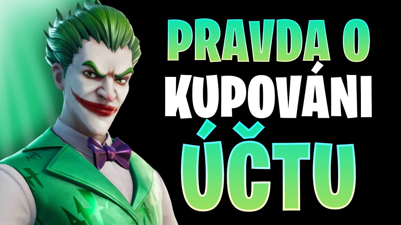 NIKDY NEKUPUJ Účty!😭