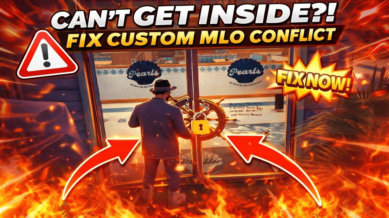 FiveM Invisible Walls, Prop Bugs & YBN Conflicts FIXED 🔧 (2026)