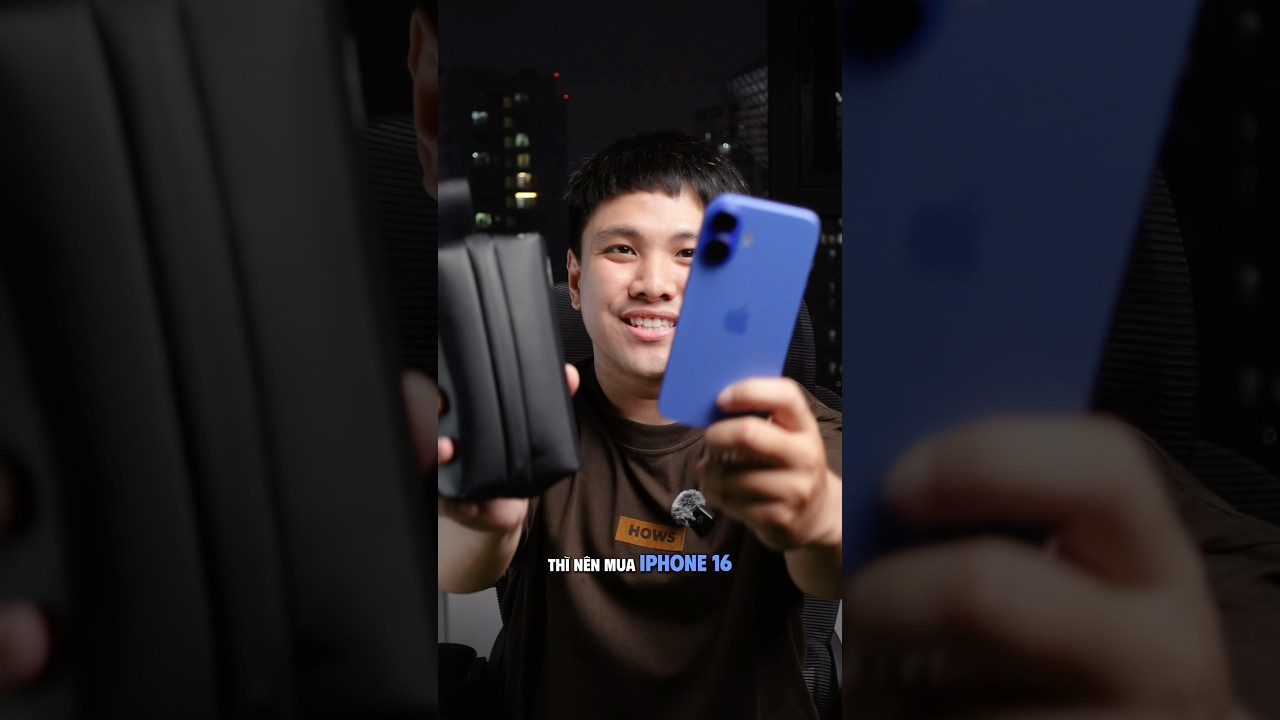 Quay Vlog th&igrave; x&agrave;i iPhone hay Pocket 3?