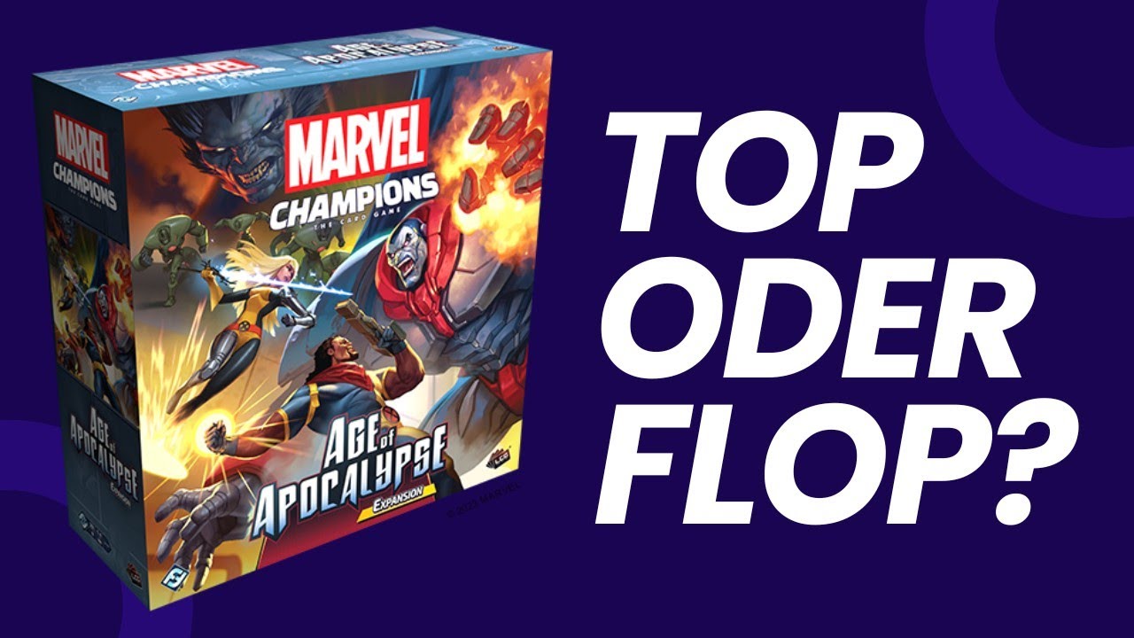 Marvel Champions Age of Apocalypse Review | Test | Top oder Flop?
