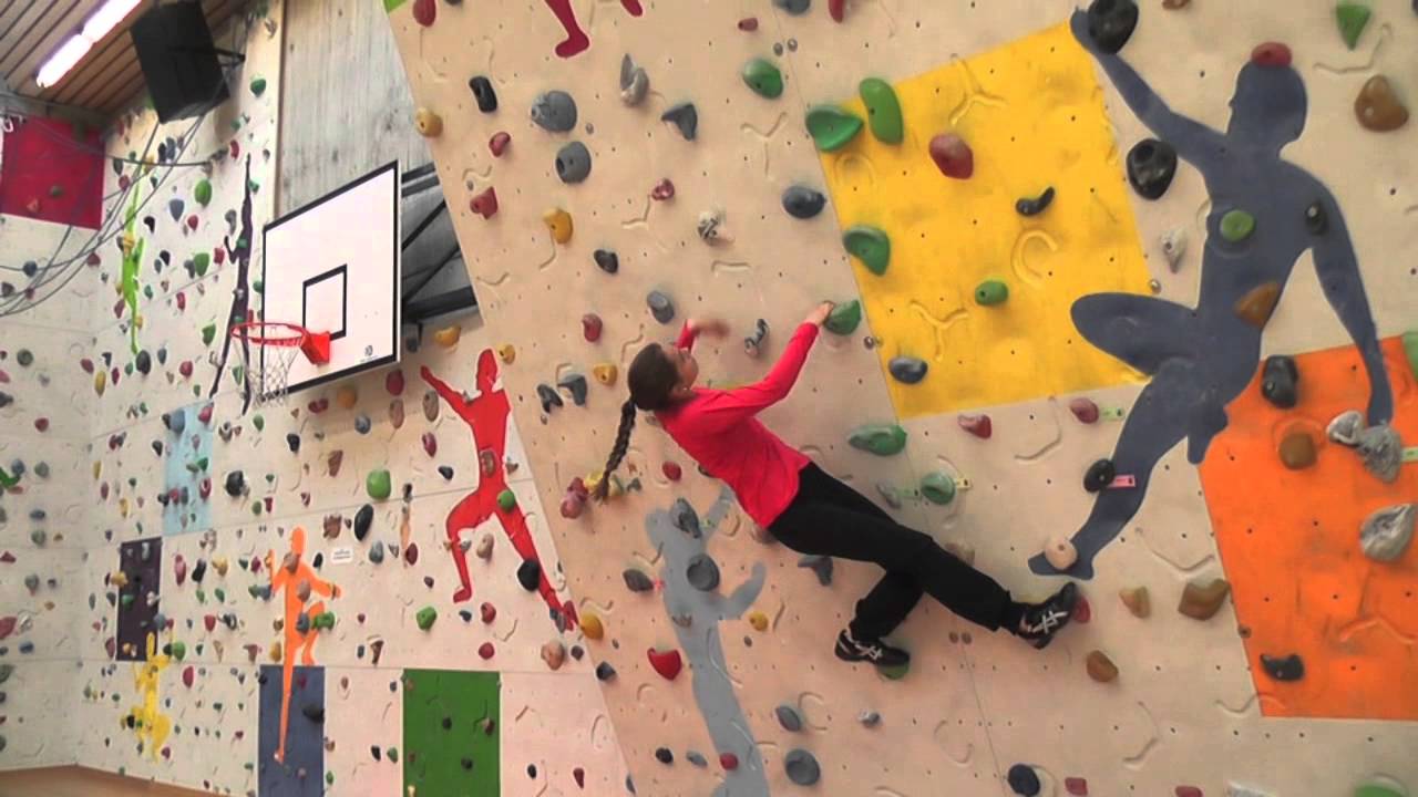 Klettern im Sportuntericht -- Technik: Eindrehen