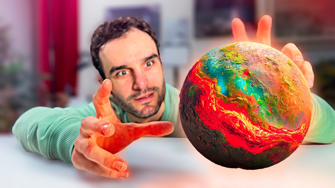 Je crée une planète miniature !
