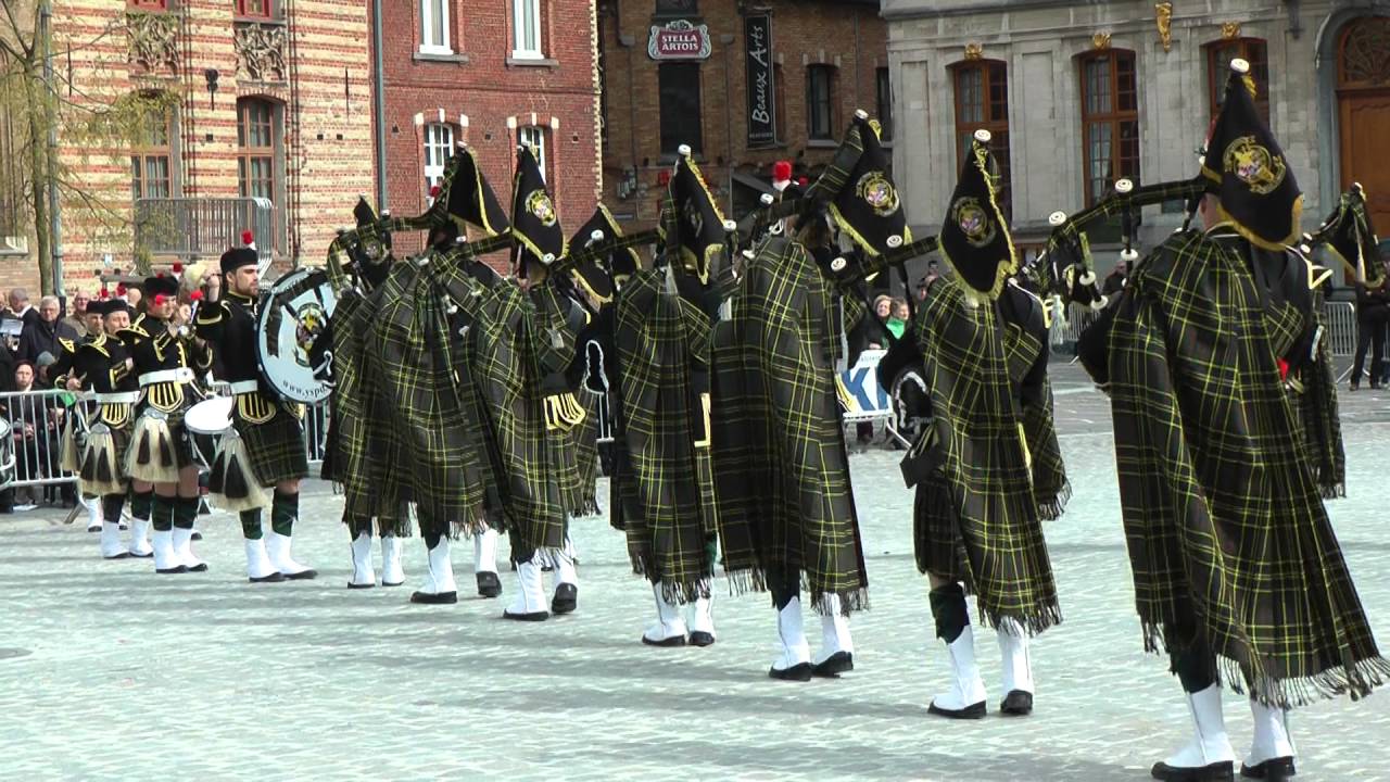 Ypres Surrey Pipes & Drums  part 1 of 2