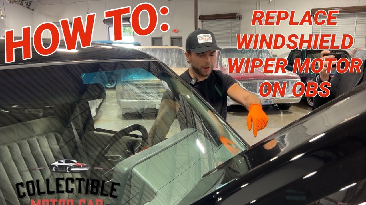 HOW TO: Replace Windshield Wiper Motor on a 1991 Chevrolet OBS Truck